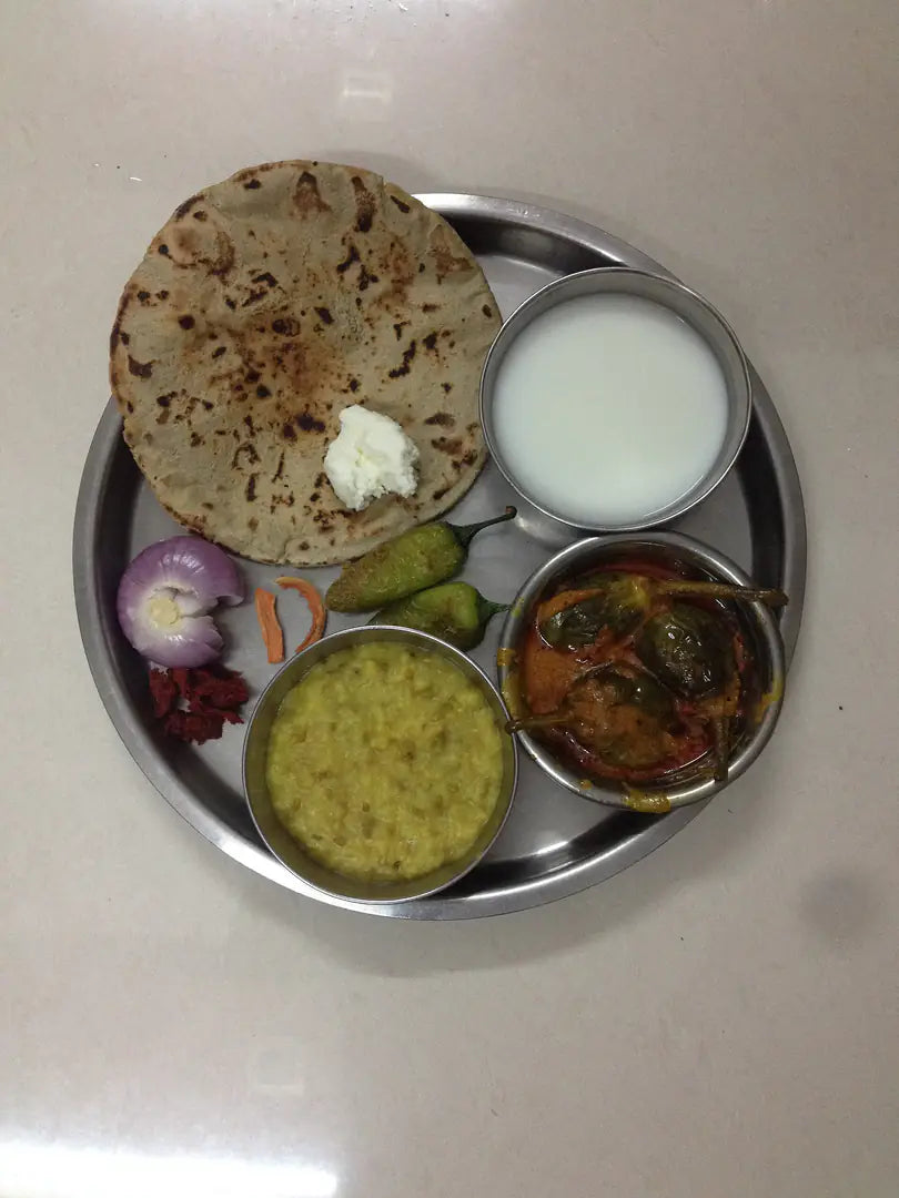 Gujarati Kathiyawadi Dish