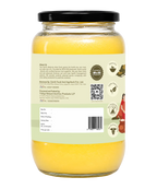 Zaivik A2 Cow Bilona Ghee 1 L back packaging