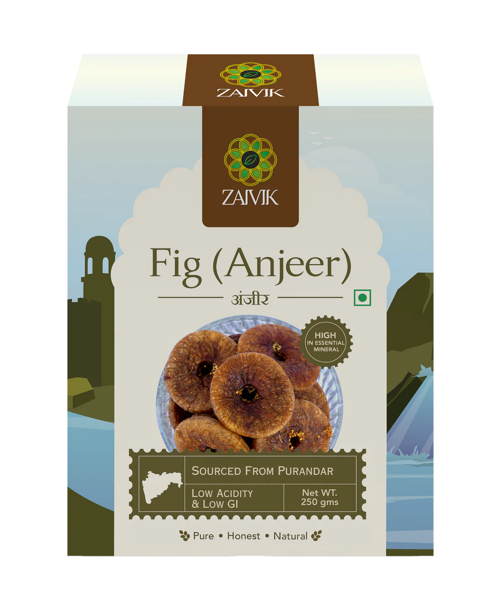 Zaivik Anjeer (Dried Fig) 250 g front packaging