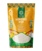 Zaivik Rice Basmati- White 500 g front packaging