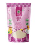 Zaivik Jowar Atta 500 g front packaging