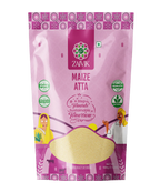 Zaivik Maize Atta 500 g front packaging