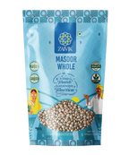 Zaivik Masoor Whole 500 g front packaging