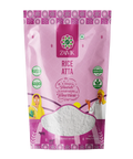 Zaivik Rice Atta 500 g front packaging