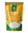 Zaivik Rice Sona Masoori White 500 g front packaging