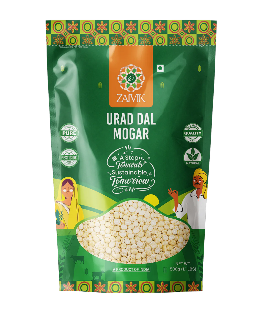 Zaivik Urad Dal Mogar 500 g front packaging