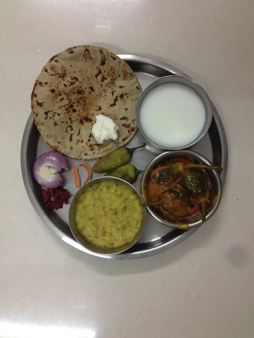 Gujarati Kathiyawadi Dish