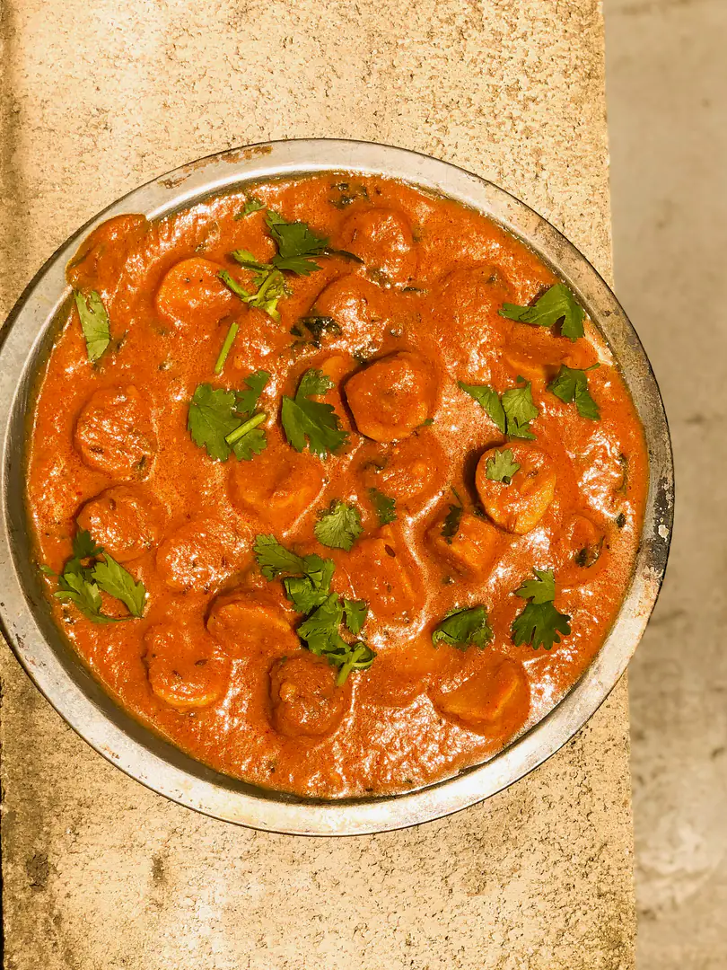 Besan Gatta curry03