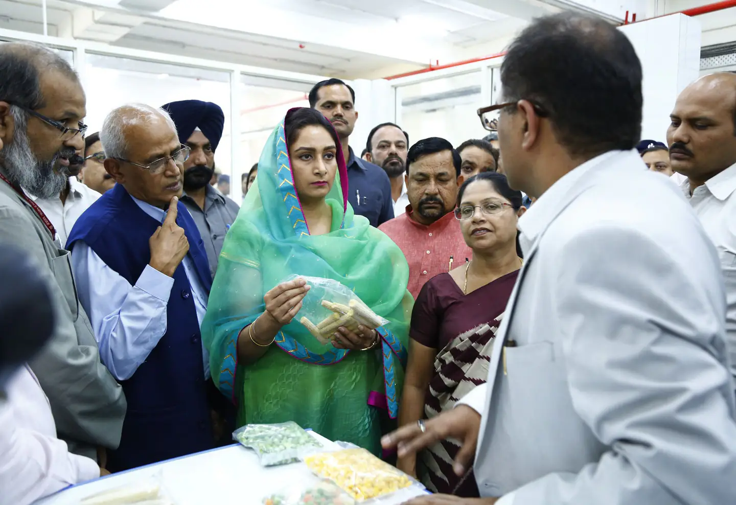 Harsimrat Kaur Badal at the inauguration of the Incubation Centre for milk and dairy products and Food Testing Laboratory, at the National Institute of Food Tec
